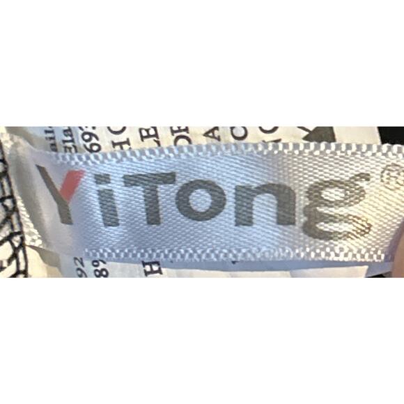 Yitong Women’s Size S/M Black Pink Activewear Tank With Built In Bra - Picture 6 of 7